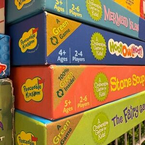 Bundle of 4 Peaceable Kngdom Cooperative Games Bundle